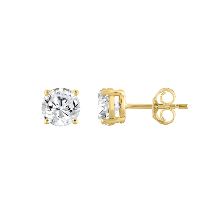 Diamonds Collection Gold Stud Earring Designs