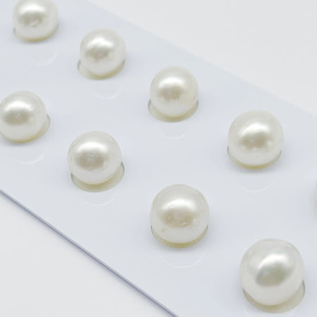 South Sea pearl Loose 10mm white round — The South Sea Pearl