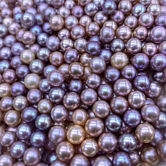 Edison Pearls 10-11 mm Round AAA Natural Colors