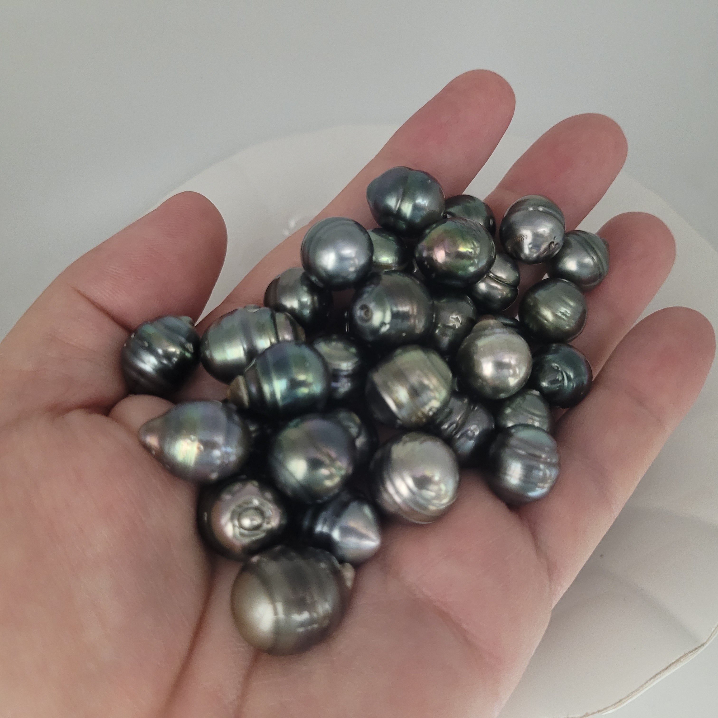 Tahiti Loose Pearls 12-14 mm AAA CIRCLE