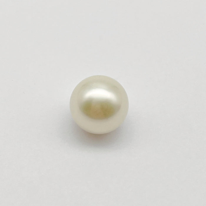 South Sea Pearl White-Cream Color 12 mm Grade 1  off-round shape