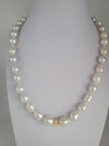 South Sea Pearls & 18 Karat Solid Gold Necklace |  The South Sea Pearl |  The South Sea Pearl