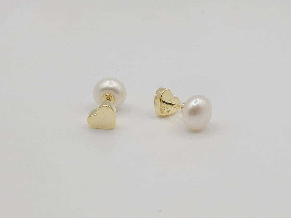 Cultured Pearl Earrings 7.5-8 mm AAA