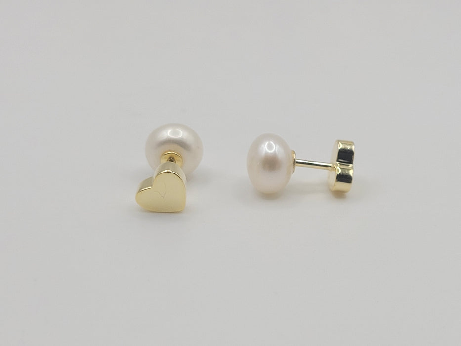 Cultured Pearl Earrings 7.5-8 mm AAA