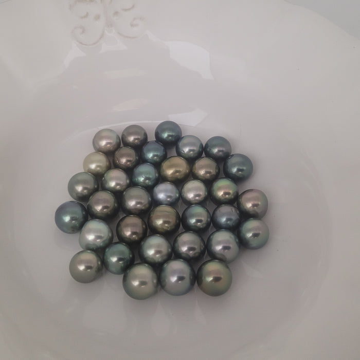 Tahiti Pearls Multi-Colors 11-12 mm AAA loose very high luster