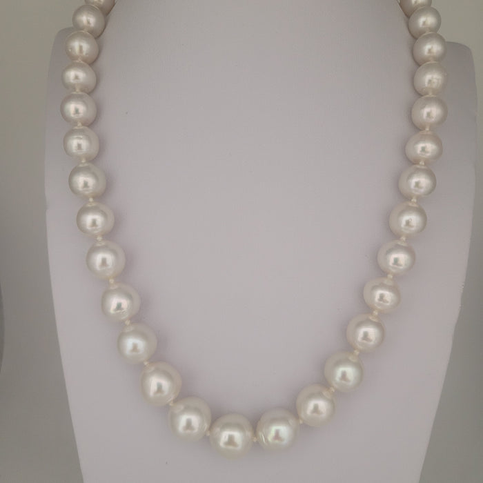 South Sea Pearls 10-12.50 mm Very High Luster 18K Gold Clasp