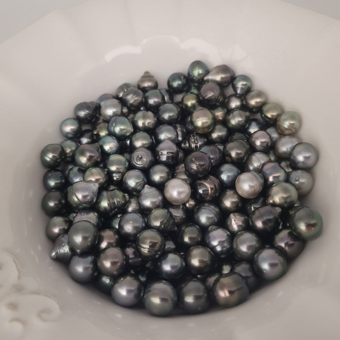 Tahiti Loose Pearls 8-9 mm Drop & Oval shapes