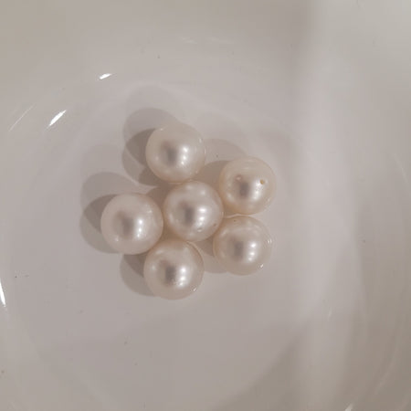 South Sea pearl Loose 13mm white round — The South Sea Pearl