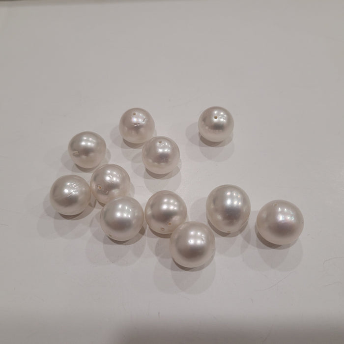 White South Sea Pearls 12 mm  High Luster