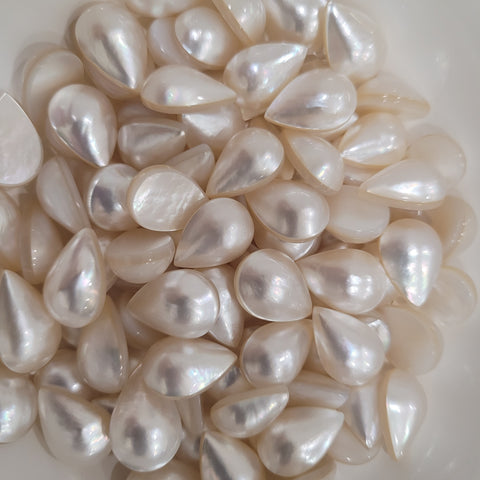 Australian South Sea Mabe Pearls Teardrop 11x18 mm AAA