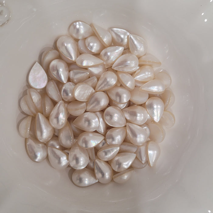 Australian South Sea Mabe Pearls Teardrop 11x18 mm AAA