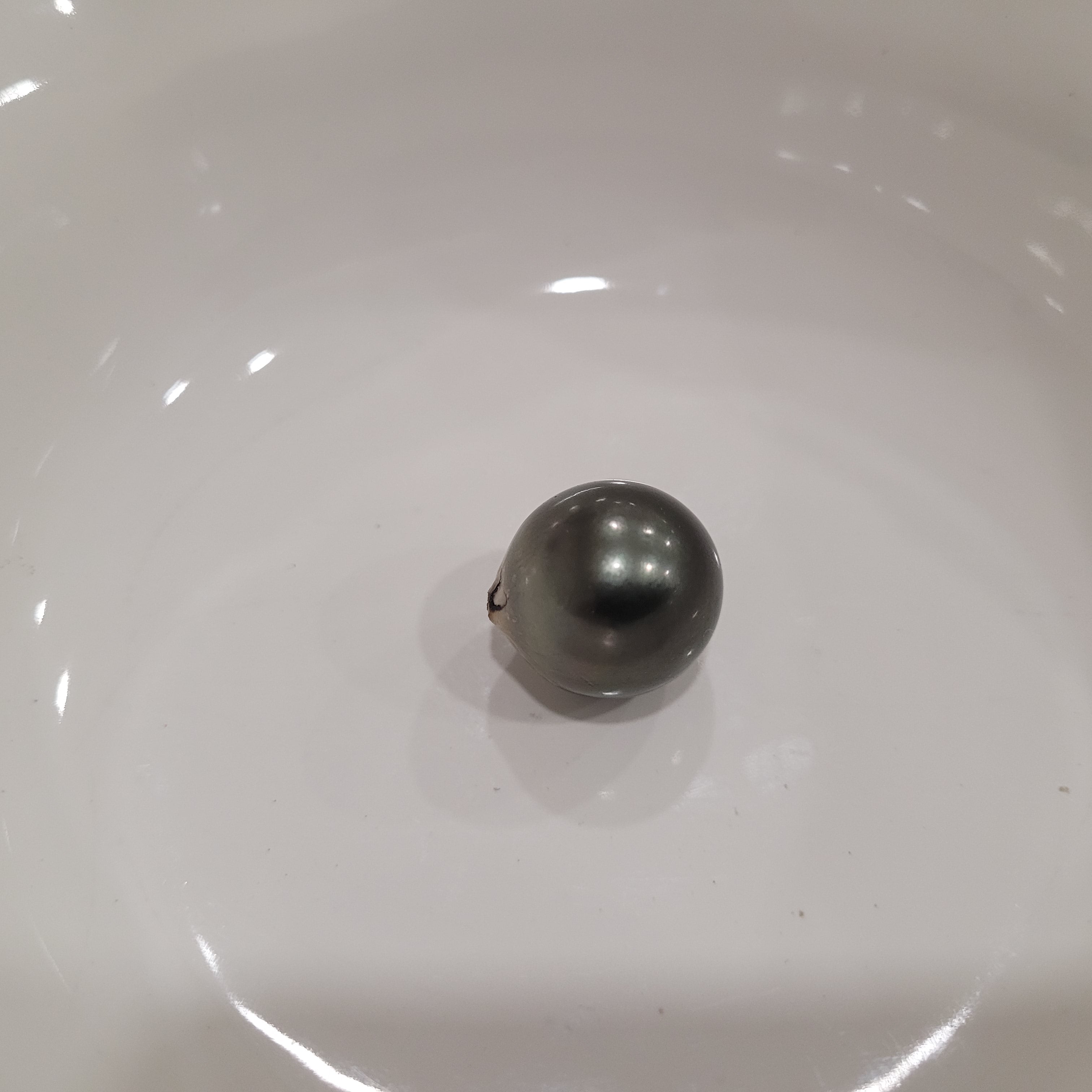 Tahiti Pearl 16,60 mm High Luster, Dark Color, High Luster