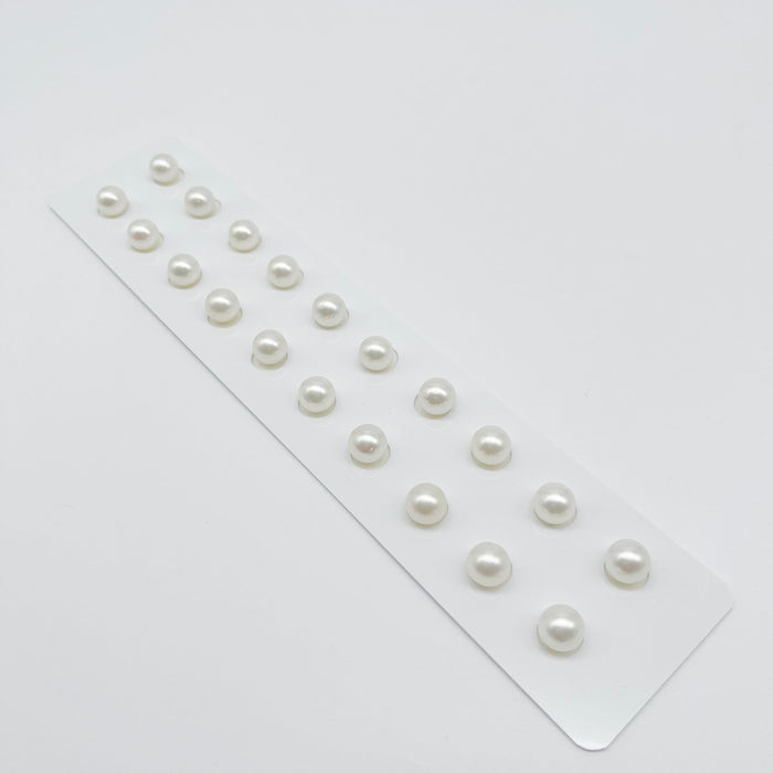 White South Sea Pearls 8 mm Round High Luster