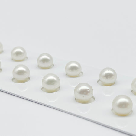 South Sea pearl Loose 9mm white round — The South Sea Pearl