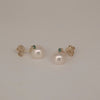Akoya Cultured Pearl 8-8.5 mm AAA Yellow Gold 9K and Emeralds Precious Stones | The South Sea Pearl |  The South Sea Pearl