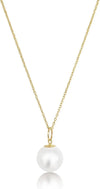 Akoya Cultured Pearl 8-8.5 mm Round 18K Gold Pendant | The South Sea Pearl |  The South Sea Pearl