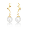 Akoya Cultured Pearl earrings 8-8.5 mm | The South Sea Pearl |  The South Sea Pearl