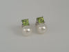 South Sea Pearls, Precious Stones Peridot, 18K White Gold |  The South Sea Pearl |  The South Sea Pearl