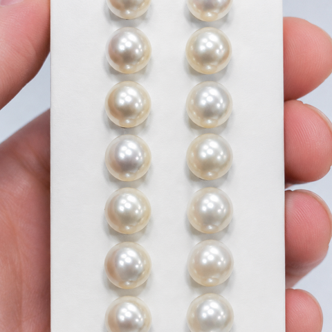 Akoya Cultured Pearls Pairs 9.5-10 mm AAA