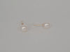 Cultured Pearl 7.5-8  mm AAA 18K Gold Stud Earrigns | The South Sea Pearl |  The South Sea Pearl
