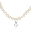 Cultured Pearl Necklace and Letter in Silver 925 |  The South Sea Pearl |  The South Sea Pearl