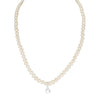 Cultured Pearl Necklace and Letter in Silver 925 |  The South Sea Pearl |  The South Sea Pearl