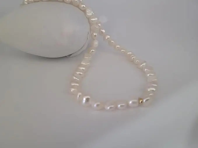 Cultured Pearls 7-8 mm Baroque shape AAA 18K Gold | The South Sea Pearl |  The South Sea Pearl