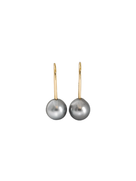 Tahiti Pearls 8-9 mm Dangle Earrings Goldfilled |  The South Sea Pearl |  The South Sea Pearl