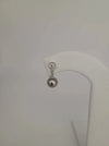 Earrings of Tahiti Pearls AAA Quality, 0.20 Cts Diamonds, and 18K Solid Gold | The South Sea Pearl |  The South Sea Pearl