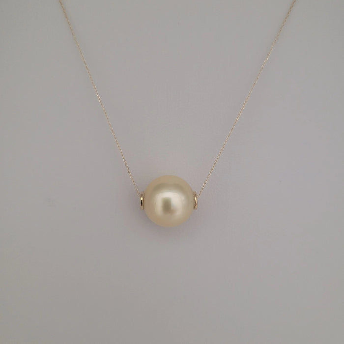 Choker Golden South Sea Pearl Necklace (14-16in)