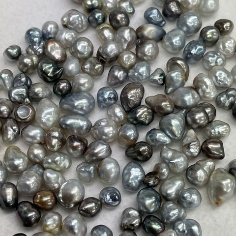 Tahitian Keshi Pearls 7-9 mm AAA