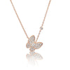 Pendant Necklace made in Gold Plated Silver and Zircon Stones | The South Sea Pearl |  The South Sea Pearl