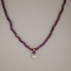 Ruby, Akoya Pearl, Diamonds & Yellow Solid Gold 18K | The South Sea Pearl |  The South Sea Pearl