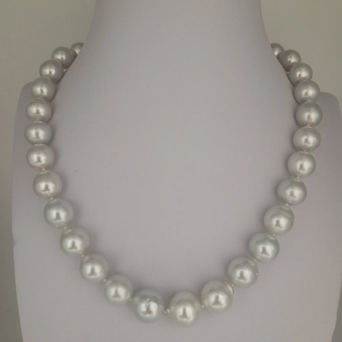 South Sea Pearls 10-12.80 mm Very High Luster 18K Gold Clasp | The South Sea Pearl |  The South Sea Pearl