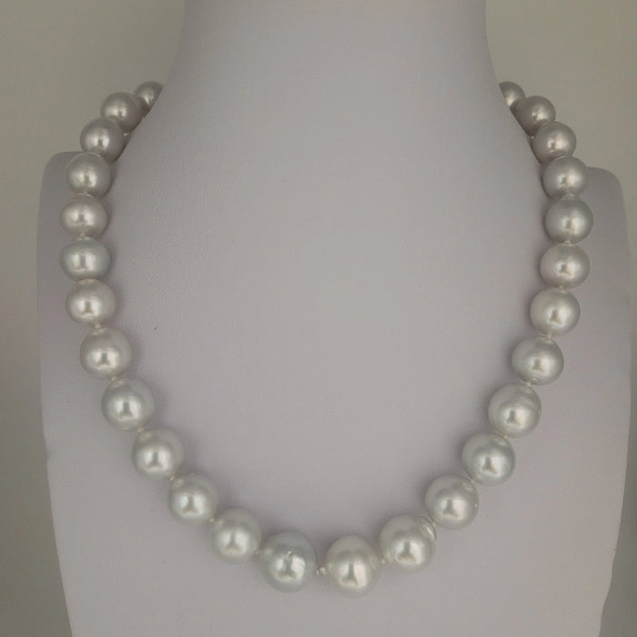 South Sea Pearls 10-12.80 mm Very High Luster 18K Gold Clasp | The South Sea Pearl |  The South Sea Pearl