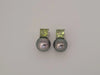 Stud Earrings Tahit Pearls 9 mm AAA, Precious Stones, 18K Solid Gold | The South Sea Pearl |  The South Sea Pearl