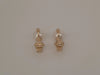 Stud Earrings White South Sea Pearls, Diamonds, 18K Yellow Solid Gold | The South Sea Pearl |  The South Sea Pearl