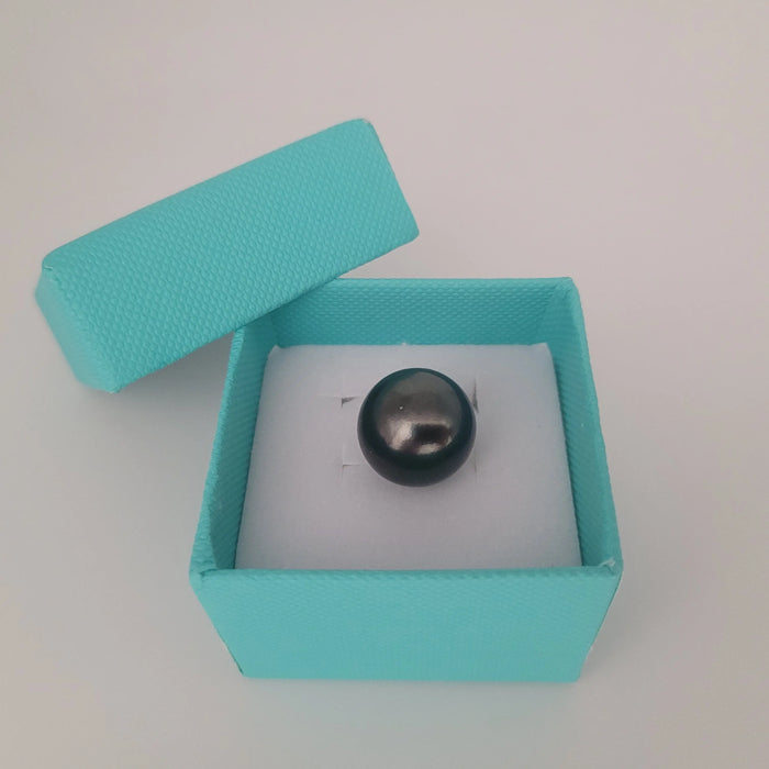 Tahiti Loose Pearl Dark Color and Very High Luster 15 mm | The South Sea Pearl |  The South Sea Pearl