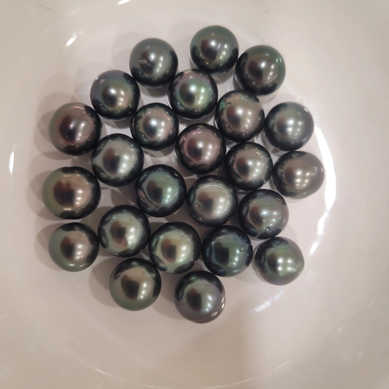 Dark Tahitian Pearl, Loose 11-12mm Semi-Round – The South Sea Pearl