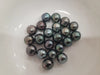 Tahiti Loose Pearls 11-12 mm Natural Dark Multicolor and very high Luster | The South Sea Pearl |  The South Sea Pearl