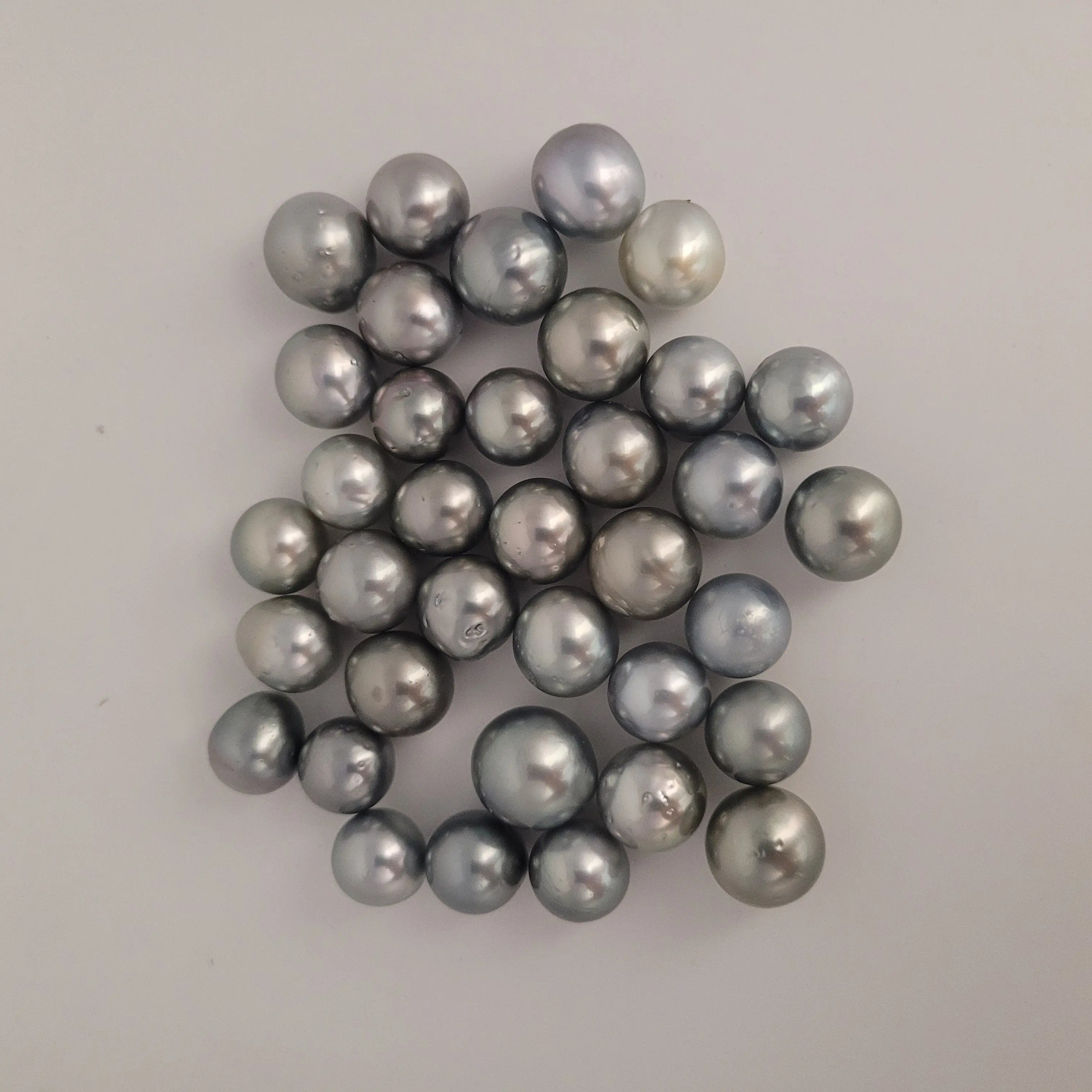 Dark Tahitian Pearl, Loose 12-13mm .925 Silver – The South Sea Pearl