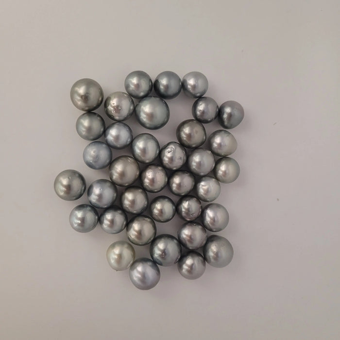 Tahiti Loose Pearls 12-13 mm Silver Color AAA | The South Sea Pearl |  The South Sea Pearl