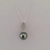 Tahiti Pearl 9-10 mm AAA Dark Color and very high Luster | The South Sea Pearl |  The South Sea Pearl