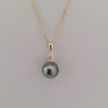 Tahiti Pearl 9-10 mm AAA dark color and very  high Luster | The South Sea Pearl |  The South Sea Pearl