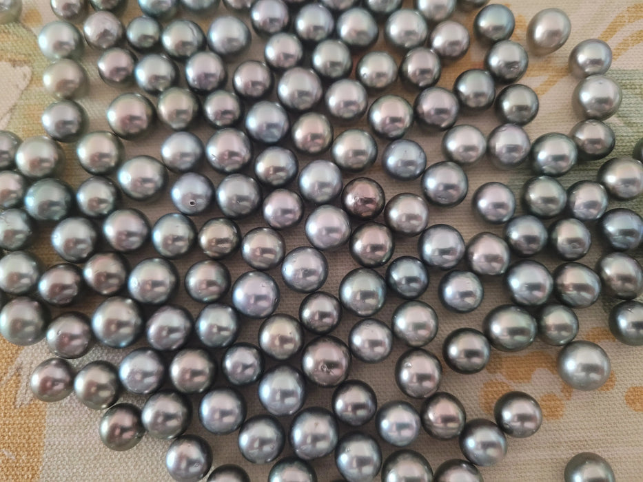 Tahiti Pearl Loose Round 10-11 mm AAA Quality | The South Sea Pearl |  The South Sea Pearl