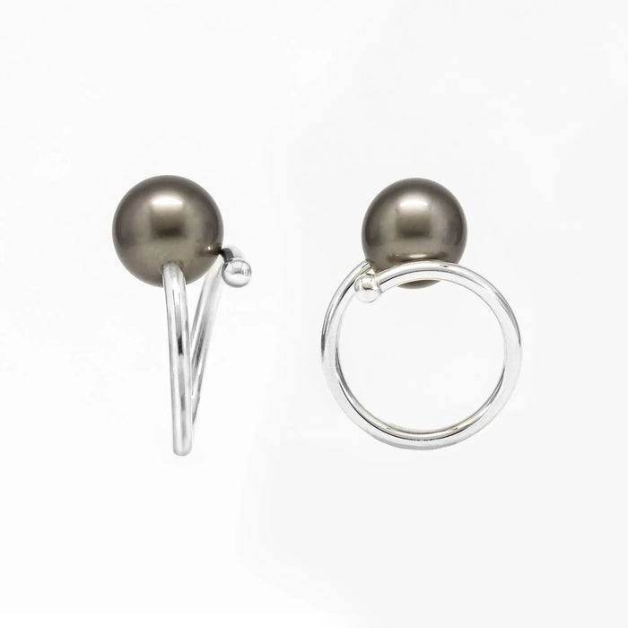 Bypass Tahitian Pearl Ring