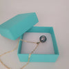 Tahiti Pearl Round Shape 15 mm Dark Color Pendant Necklace | The South Sea Pearl |  The South Sea Pearl