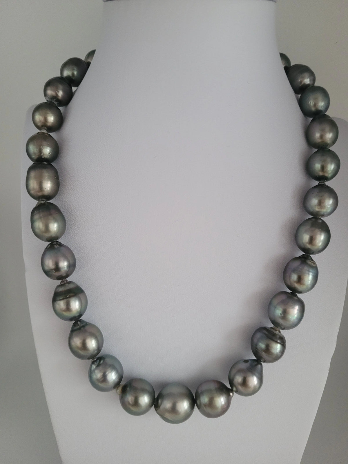 人気アイテム Tahiti-Pearl-necklace-12-14-mm アクセサリー