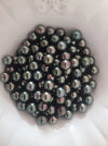 Tahiti Pearls 11-12 mm AA Quality Dark Multicolor and High Luster Round Shape | The South Sea Pearl |  The South Sea Pearl