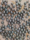 Tahiti Pearls 11-12 mm AA Quality Dark Multicolor and High Luster Round Shape | The South Sea Pearl |  The South Sea Pearl